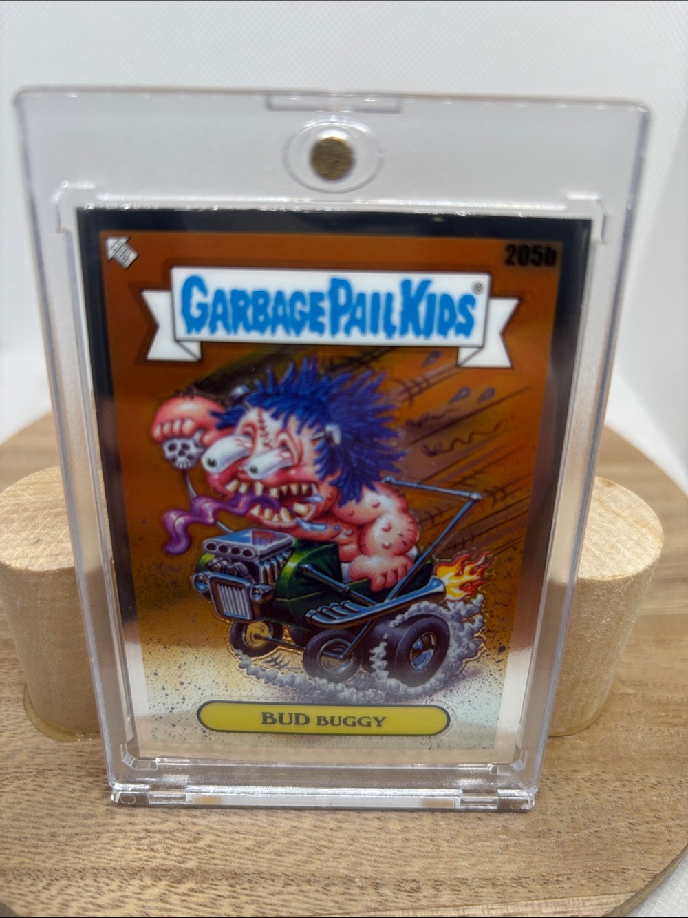 Garbage Pail Kids Bud Buggy Collectible Card - Blue Hair Artwork